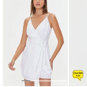 Tie-Waist Mini Shirt Dress